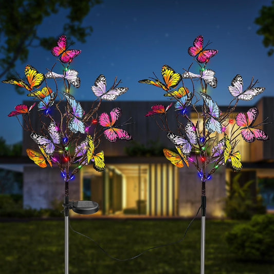 💥Hot Sale 🔥Solar Outdoor Butterfly Lights🦋