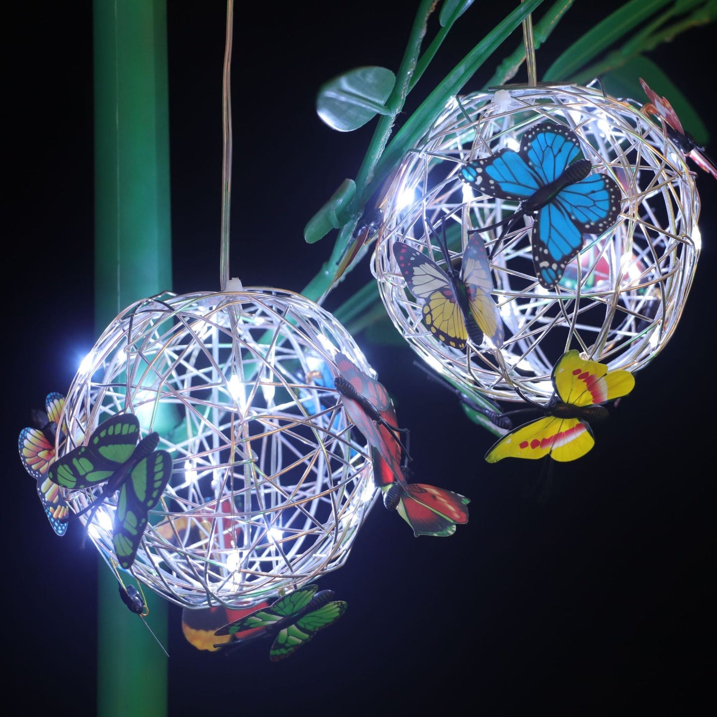 ✨Hanging Butterflies with Solar LED Light Ornament