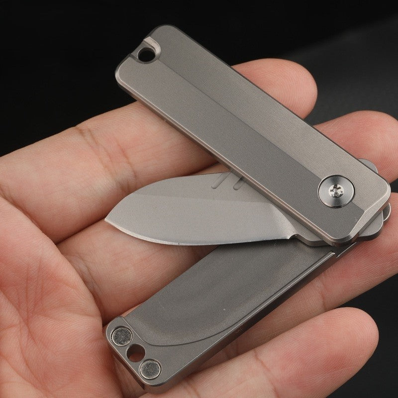 Titanium Magnetic Fidget Utility Knife
