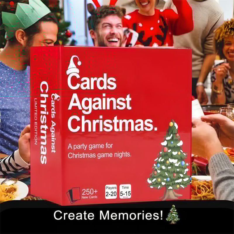 🔥LAST DAY 49% OFF🔥Cards Against Christmas - Game for Christmas Nights