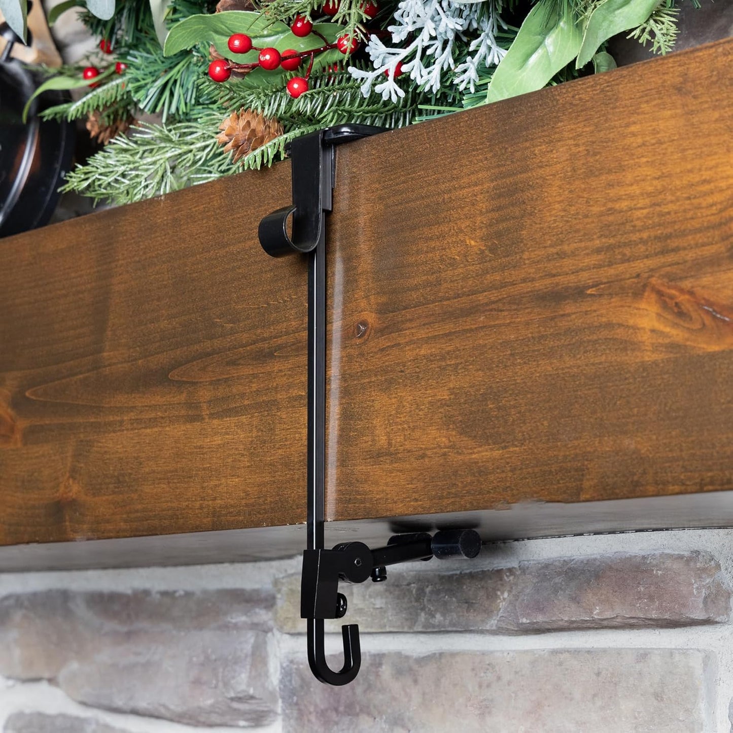 🎅Early Christmas SALE: 50% OFF✨ Fireplace Stocking and Garland Hanger