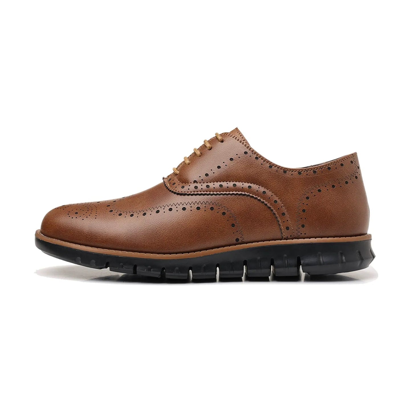 ⏰Promotion 70% OFF - Men's orthopedic comfortable genuine leather carved Oxford shoes