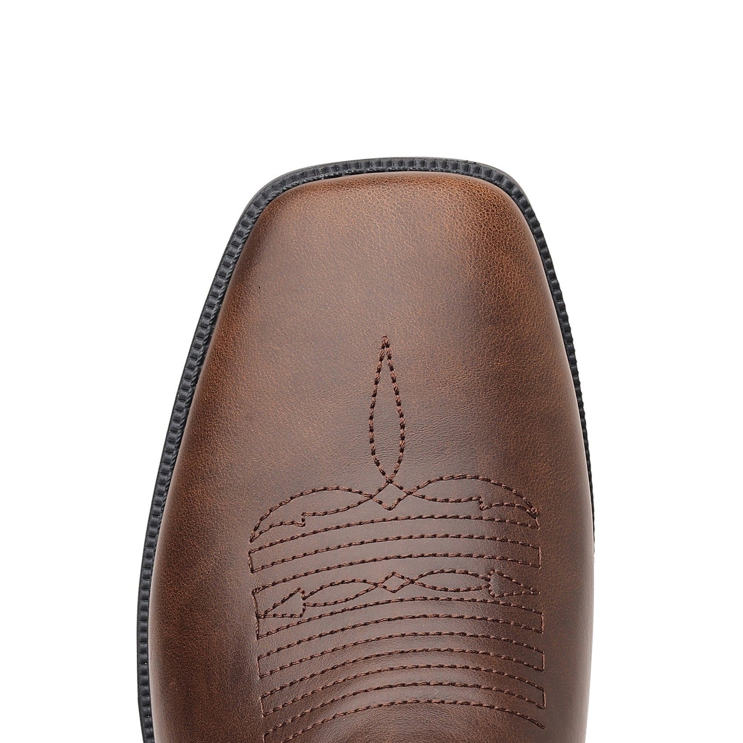 Vintage wide-toe cowboy boots