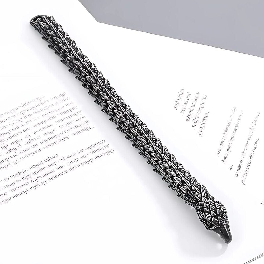 💸The Key to Limitless Wealth - Shadow Scale Eagle Head Bracelet🦅